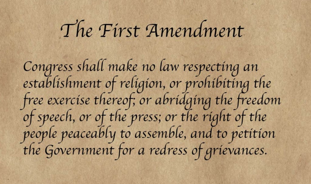 Constitutional Deep Dive I: The First Amendment and When “Free Speech ...